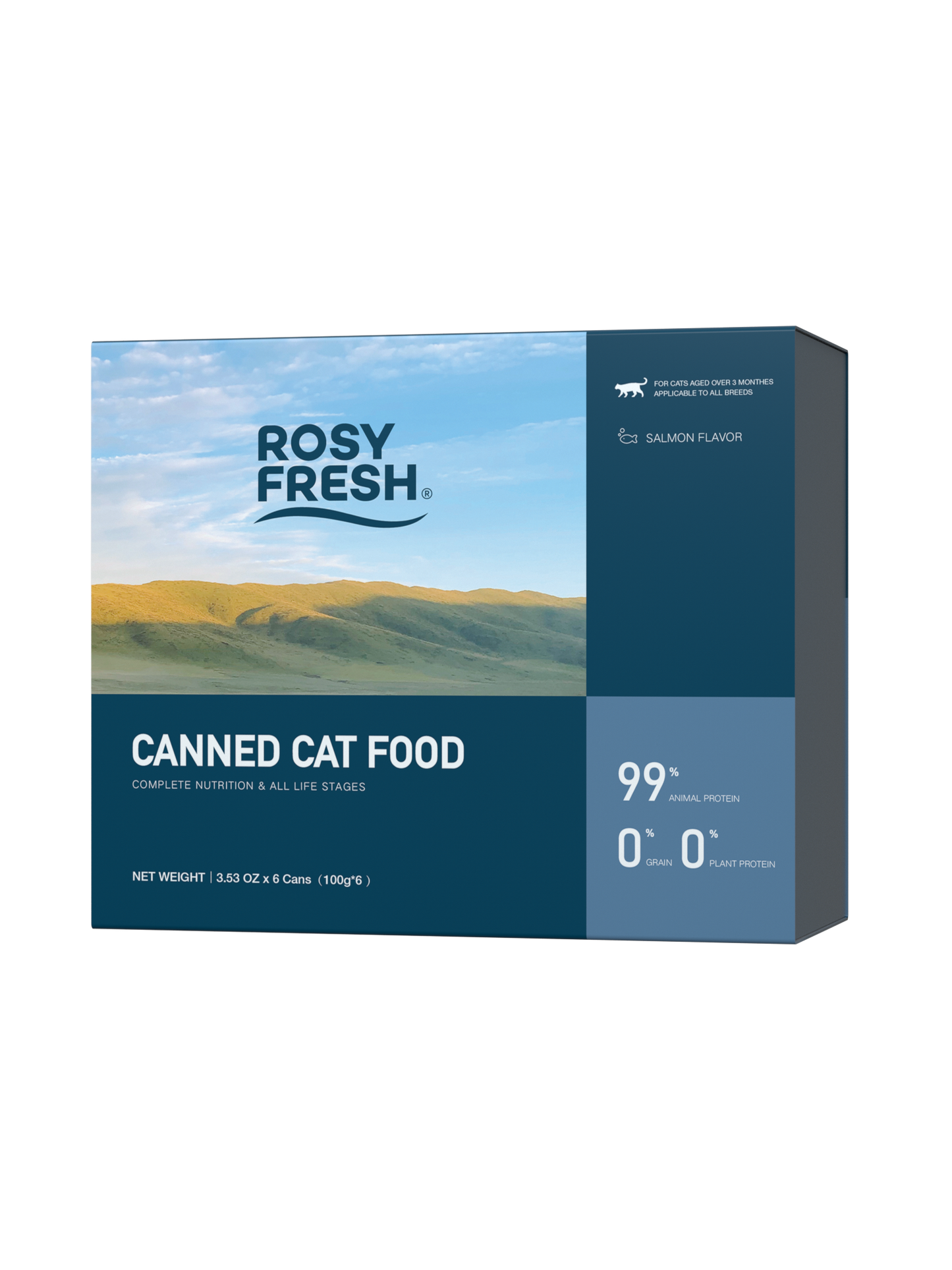 WET CAT FOOD x 4 Boxes Bundle - Complete and Balance Diet 100g