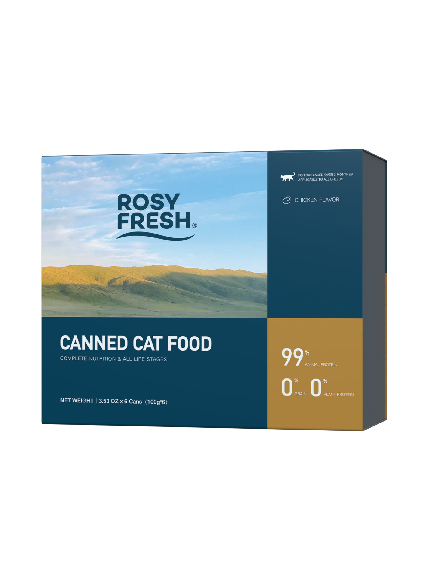 WET CAT FOOD x 4 Boxes Bundle - Complete and Balance Diet 100g