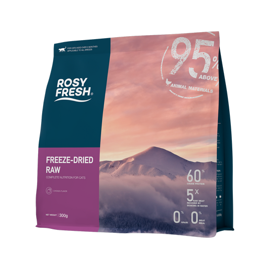FREEZE-DRIED RAW FOR CAT 300g - Chicken Flavour
