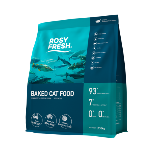 BAKED CAT FOOD 2kg - Chicken & Duck Flavour