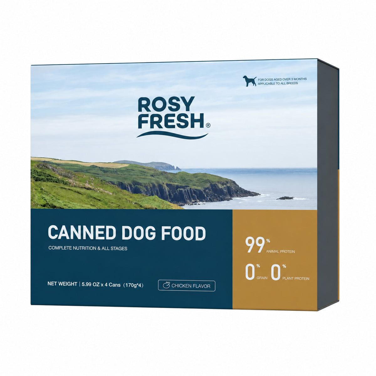 CANNED DOG FOOD x 2 Boxes Bundle - Complete and Balance Diet